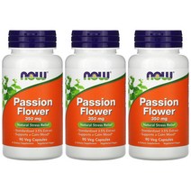 2+1 Nowfood 나우푸드 패션 플라워 350mg 90베지캡슐 Passion Flower
