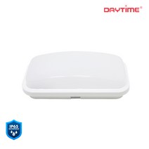 데이타임 LED 옥외직부벽등 15W 20W 직사각형, 15W 전구색 3000K 노란빛