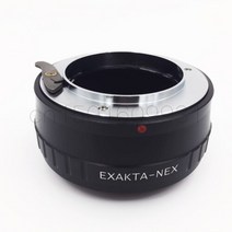 소니호환 NEX E 마운트 NEX-5N 변환 렌즈 어댑터 용 Exakta EXA 액세서리, 한개옵션0