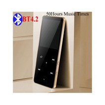 8G-128GB MP3 MP4 플레이어 터치 블루투스 5.0 무손실 오디오 레코더 음악 Mp3 HiFi 휴대용 워크맨 FM 라디오 전자 책, bt4.2 mp3 5_128GB