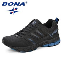 Bona 새로운 디자인 스타일 남성 신발 통기성 인기있는 남성 운동화 야외 운동화 스포츠 신발 편안한