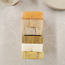 5+1 샘스캐빈 설거지비누 6종 주방비누 고체워싱바 100g 과일세척, 4번 그린 (녹차)