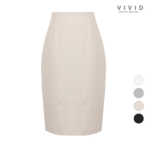 VIVID SG VIVID 심플 H라인 정장 스커트