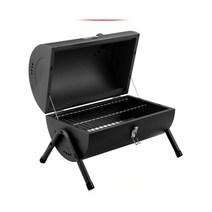 밥캠핑 바베큐 밥그릴 화로대 경량 엑스그릴 바베큐그, 블랙 일반 스타일(2-4인용)