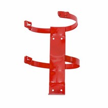 벽부착용 철밴드형 소화기 거치대, 단품