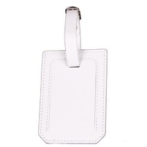 PU 가죽 가방 수화물 태그 라벨 가방 펜던트 핸드백 휴대용 여행 태그