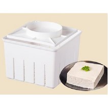 DIY 가정용 두부 상자 두부 금형 집에서 만든 두부 프레스 두부 프레임 연삭 공구 풀 세트, 두부 금형 (마음 재료 압력 디자인의 평화)