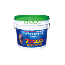 칠만표 녹색 코팅 마감제 CMW-1C 녹색침투접착방수제 10kg(붓+장갑)