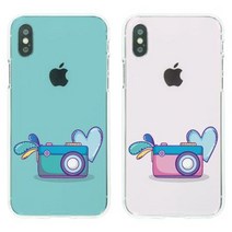 아이폰X케이스 스냅샷 소프트젤리케이스 LG V30:핑크, 1개