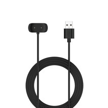 smart watch 도크 충전기 어댑터 usb 충전 케이블 코드 자기 huami amazfit bip ugtr2gtr 2egts2pop prozepp e, 검은색