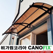 캐노픽스650x3000주택 캐노피설치 현관 창문 비가림 차양 처마 지붕 렉산 테라스 데크 어닝 가림막 옥상 컨테이너 비가리개 채양 징크판넬 출입문 비막이 필로티 주차장 비가림막, 블루, 회색, 세트앙카