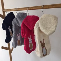 [무료배송]애견올인원 강아지올인원 애견후리스, 핑크