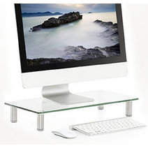 아이존 강화유리 모니터 받침대 하중20kg 5mm두께