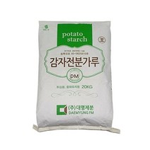 전분(감자100%/대명) 20Kg, 1개
