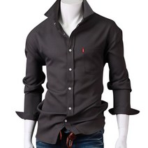 스댕클럽 남성용 데일리 기본 포켓 무지 셔츠 남방 JM0594