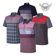 [KLAUS]남성 여름 데일리 카라 반팔 티셔츠 KL3324