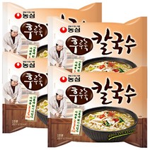 농심 후루룩 칼국수, 4개