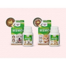 일동제약 비오비타펫 프로바이오틱스 강아지 고양이 설사 변비 유산균, 고양이 유산균 60g