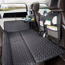 1/1+1 차박 매트 접이식 차량용 양면 침대 매트리스, 차량용 침대, 무지개 미소