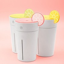 애니클리어 미니 마카롱 상큼 톡톡 휴대용 USB 가습기 PDB-HM50, HM50 옐로우