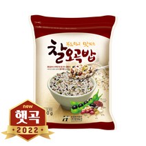 현대농산 2022년 햇곡 국산 찰오곡밥 600g, 단품