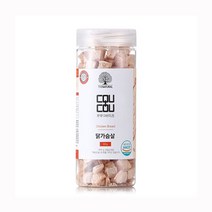[더내추럴] 꾸꾸바이츠 닭가슴살 80g[동결건조 간식]/고양이겸용, 닭가슴살 80g