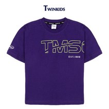 픽스키즈 트윈키즈 TAMT9T02PU 그래픽포인트 티셔츠 퍼플 뉴코아괴정점