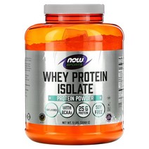 나우 푸드 스포츠 분리 유청 단백질 무맛 2268g(5lbs), 544.31g