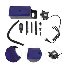 미니 여과기 외부 원통 버블 상면 수족관용품 슬라이드 실용적인 수족관 필터 박스 거북이 탱크 1 개, 01 Green_01 24.2X8.5X6CM