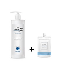1+1 대용량 손소독제 1000ml / 리필파우치 300ml 닥터씨피유 이도크린겔 70S
