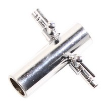 아마존피쉬 브로와용 스테인레스 2분지 에어 조절, 1개