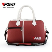 PGM 휴대용 다용도 수납 경량 방수 남성용 여성용 골프백 보스턴백, 레드