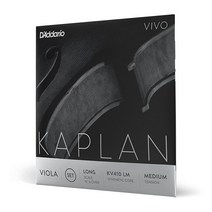 Daddario 다다리오 LH Kaplan 비보 비올라, Full Set, Medium Tension