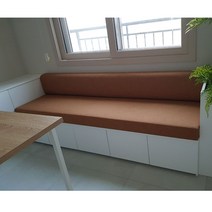 길이50cm당 가격/붙박이소파 의자 쿠션 제작 카페 식당 가정용 업소용 소파맨 wall-78, 1개