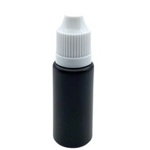 빈 5ml 10ml 30ml 검은 색 PE 플라스틱 점 적기 병 어린이 보호 캡 바이알이 있는 액체 10 개, [02] 10ml Black, [01] 플라스틱, [02] White Cap