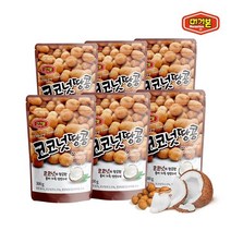 머거본 견과류 코코넛땅콩 300g x6봉, 선택/단일상품