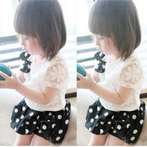 행복한초록 여름 자수호박바지 상하복