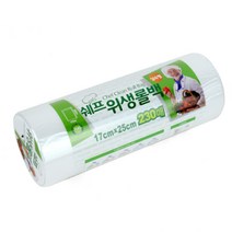위생 롤팩 중형 일회용 비닐 음식 보관 주방 봉투