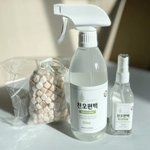 천오편백 피톤치드 원액 편백나무 탈취제 스프레이500ml+휴대용, 단품