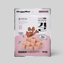 백년반상 결 칠면조 큐브 애견 간식100g, 6개