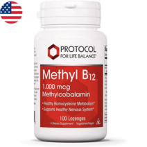 프로토콜포라이프밸런스 메틸 B12 1000 mcg 메틸코발라민 녹여먹는 사탕 100개, 로렌지 100개