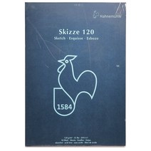 하네뮬레 스키즈 Skizze 스케치패드 120g 50매 A1, 단품