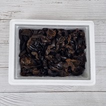 국내산 생 건 목이버섯 1kg 마른 것, 건백목이버섯100g