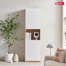 에넥스 [착불] 모던 월플렉스 서재형 거실장 600, 그레이, 그레이/그레이