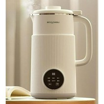 두유 제조기 죽 만들기 미니두유기 메이커 이유식 콩물 두부 만드는 기계, 베이직화이트600ml