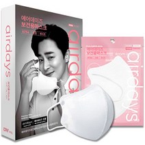 에어데이즈 KF94 슬림핏 마스크 중형M 화이트, 1매입, 30매