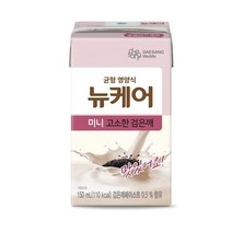 [대상웰라이프] 뉴케어 미니 고소한 검은깨 150mL x 24팩 x 3box, 단품