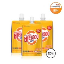 광동 비타500 치어팩 250ml x 20입, 20개