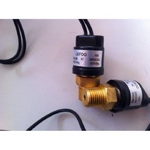 LEFOO LF08 압력스위치 12V220V 유압 공기 물 압축기 컨트롤러, 1/4 평상시 닫힘 2-4kg