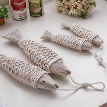 우드소품 벽꾸미기 나무 물고기장식 신혼부부선물 가성비좋은 미니어처 개업축하 감각있는, 소, 대